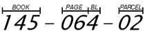 Parcel Numbering conventions